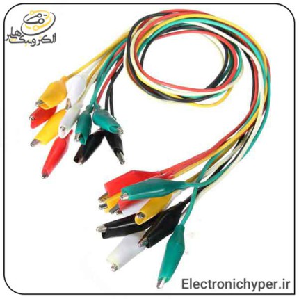 کابل دو سر سوسماری 57 سانتی سایز متوسط (10 عددی)