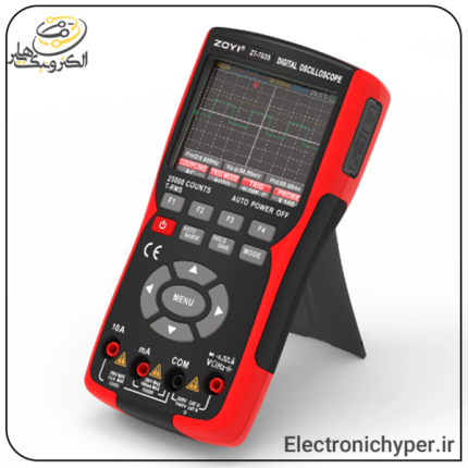 اسیلوسکوپ، مولتی متر و فانکشن ژنراتور زویی مدل ZOYI ZT-703S