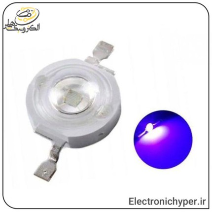LED پاور 3 وات یو وی UV تکی