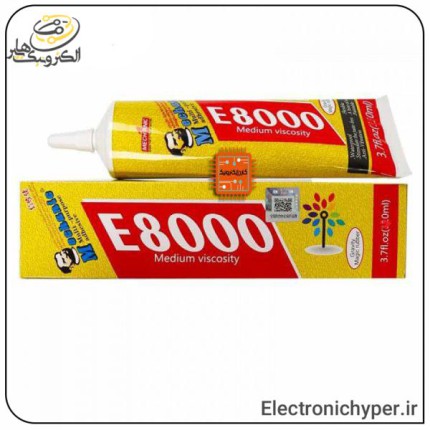 چسب مخصوص تاچ و ال سی دی مشکی E8000