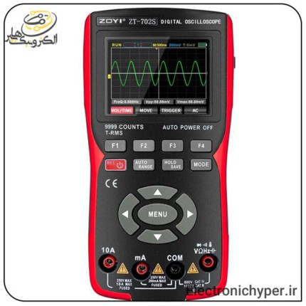 اسیلوسکوپ و مولتی متر زویی مدل ZOYI ZT-702S