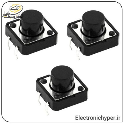 کلید تک سوئیچ 8*12*12 (بسته 10 عددی)
