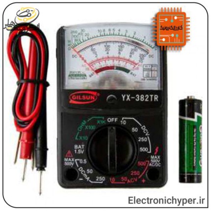 مولتی متر عقربه ای برند GILSUN مدل YX-382TR