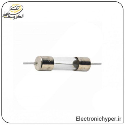 فیوز شیشه ای سیمدار 2 آمپر [F2A SIM]
