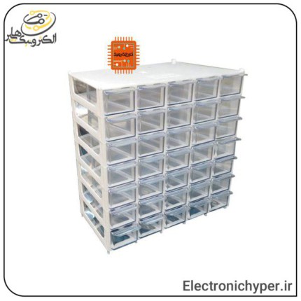 جعبه 35 کشو 7 طبقه دسته دار