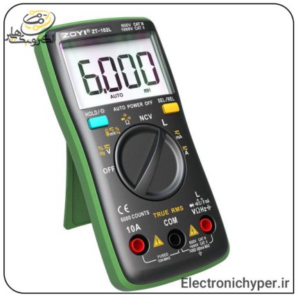 LCR متر و مولتی متر زویی مدل ZOYI ZT-102L