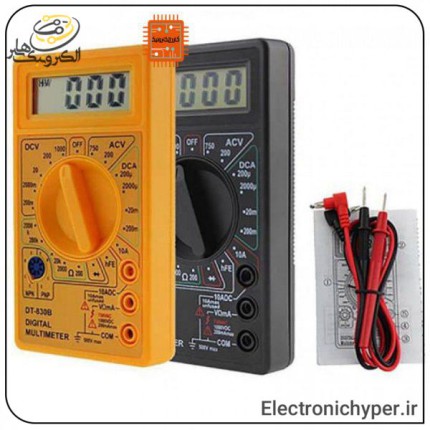 مولتی متر دیجیتال (دانش آموزی) مدل DT830
