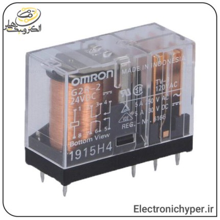 رله 24 ولت امرون مدل OMRON G2R-2 24VDC