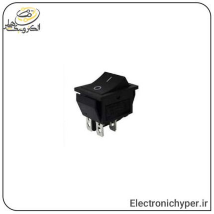 کلید راکر 4 پین تک حالته جرقه زن (یک طرف استارت)