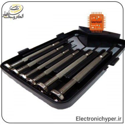 مجموعه 6 عددی پیچ گوشتی ساعتی WEBER