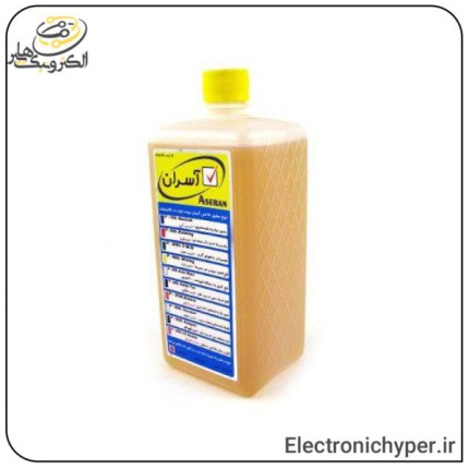 محلول قلع اندود نمودن سر سیم آسران درب زرد ASERAN P-400wiring