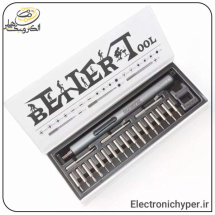پیچ گوشتی شارژی کرییشن اسپیس مدل CS02D مجموعه 20 عددی
