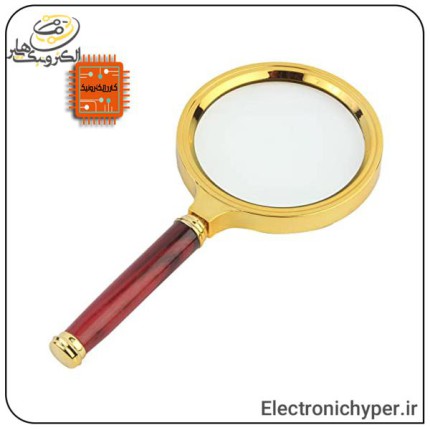 ذره بین طلایی  بدون چراغ 70mm