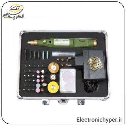 ست 80 عددی فرز و صفحه برش انگشتی WLXY P-800