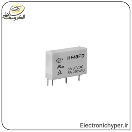 رله 24 ولت 5 آمپر 4 پایه HF49FD