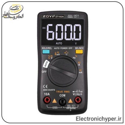 مولتی متر زویی مدل ZOYI ZT102A
