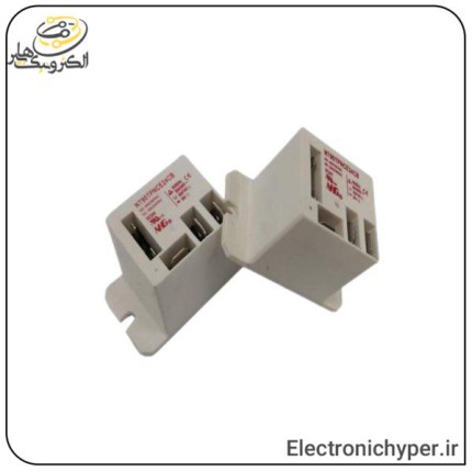 رله 24 ولت کولری جاپیچ دار 30 آمپر مدل NT90 گوشواره ای