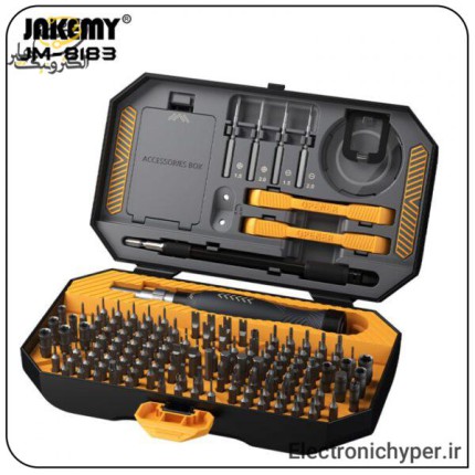 ست پیچ گوشتی 145عددی جکمی JAKEMY JM-8183