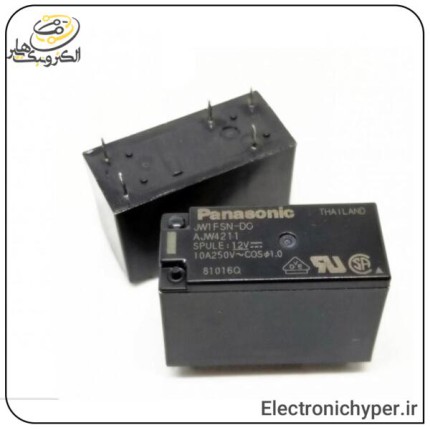 رله12 ولت 10 آمپر پاناسونیک Panasonic JW1FSN-DC12V