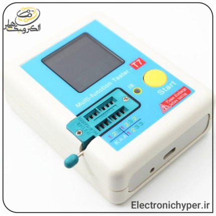 تستر قطعات الکترونیکی (+دیکودر IR ریموت) LCR-T7 (+باتری)