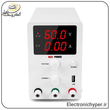 منبع تغذیه 60 ولت 5 آمپر نایس پاور مدل R-SPS605