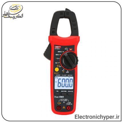 آمپرمتر کلمپی True RMS AC/DC 600A دیجیتال یونیتی +UNI-T UT204