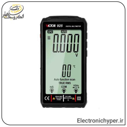 مولتی متر دیجیتال با صفحه نمایش لمسی ویکتور مدل Victor VC-925