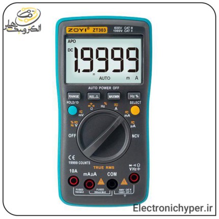 مولتی متر زویی مدل ZOYI ZT-303
