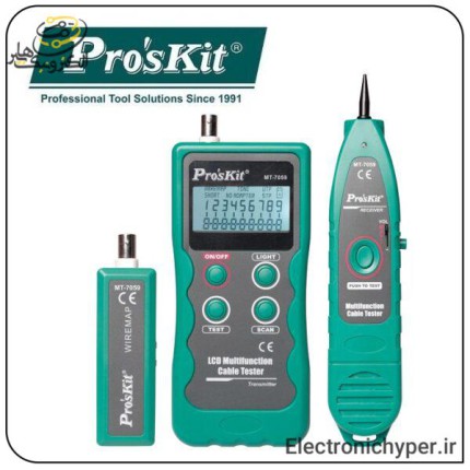 زوج یاب و تستر شبکه دیجیتال پروسکیت مدل ProsKit MT-7059