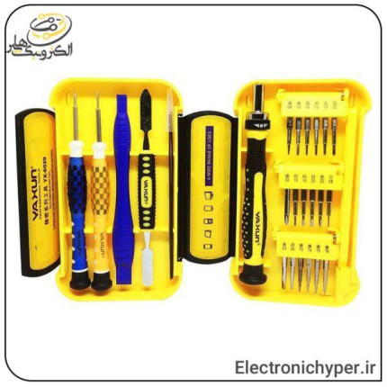 ست 24 عددی پیچ گوشتی یاکسون مدل YAXUN YX-6029C