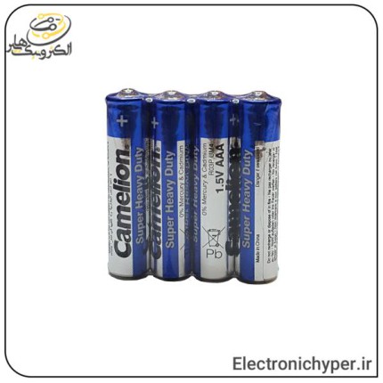باتری نیم قلمی Camelion مدل Super Heavy Duty (بسته 4 عددی)