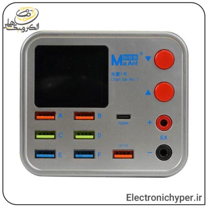 مولتی شارژ 8 پورت وایرلس دار MANT