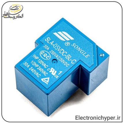 رله 5 ولت 30 آمپر مدل SLA-05VDC-SL-C
