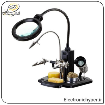 پایه هویه + گیره برد ذره بین دار سومو مدل SOMO SM172