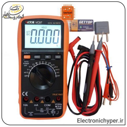 مولتی متر اتورنج ویکتور مدلVICTOR VC97