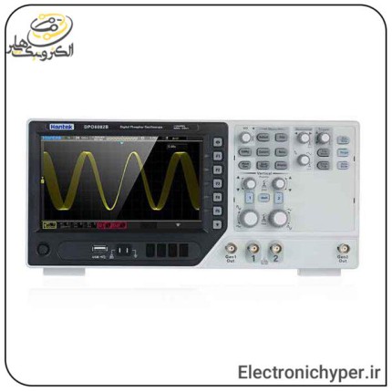 اسیلوسکوپ دیجیتالی 80 مگاهرتز 2 کانال حافظه دار هانتک مدل HANTEK DPO-6082B