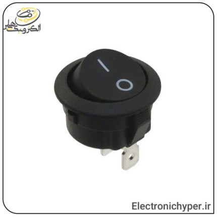 کلید راکر گرد 2 پین