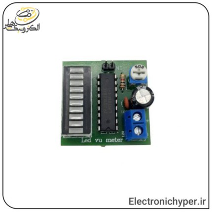 برد صوت سنج LED VU meter سری AS