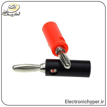 فیش موزی نری قرمز و مشکی (یک جفت)