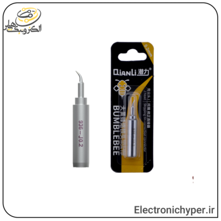 نوک هویه سر کج کیانلی مدل QiANLi 0.2mm مخصوص هیتر و هویه