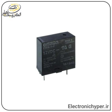 رله کبریتی 12 ولت 5 آمپر 4 پایه OMRON G5PA-1-2