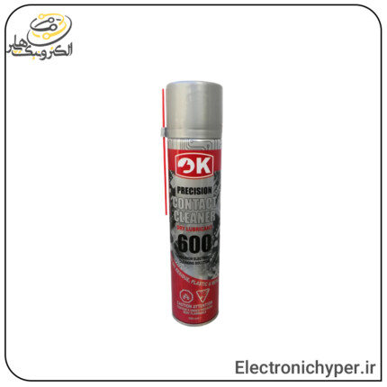 اسپری برند OK 600 خشک کنتاکتور شور، حجم 300 میلی لیتر