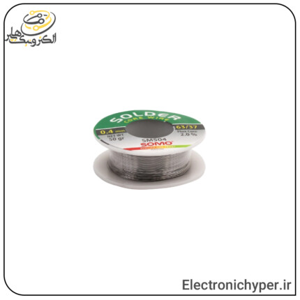 سیم لحیم سومو 0.4 میلیمتر 50 گرم مدل SOMO SM504
