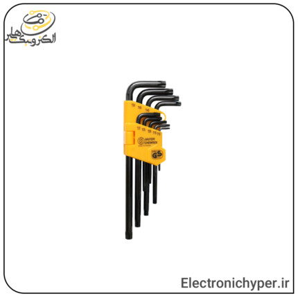 مجموعه 9 عددی آچار آلن واستر 6 پر مدل VHC006