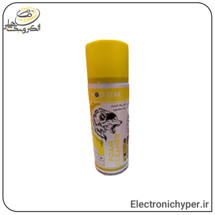 اسپری کف پاک کننده چند منظوره 400ml مارک WOLF STAR