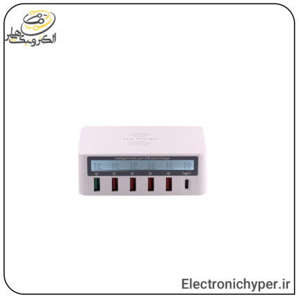شارژر 6پورت وایرلس دار WLX-818F