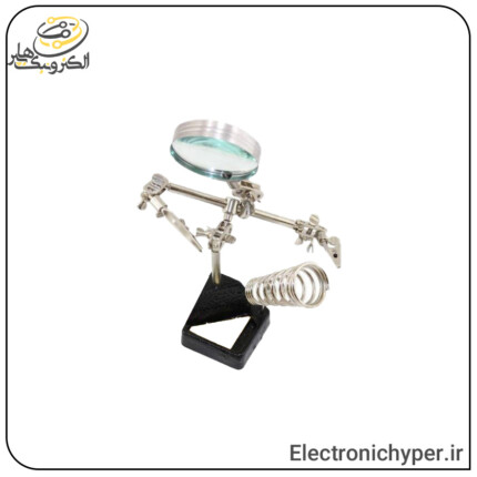 پایه هویه چند کاره ذره بین دار مدل SE830 (ایرانی)