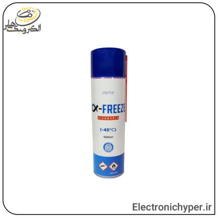 اسپری فریز آلفا مدل ALPHA FREEZE H222-H220 حجم 500 میلی لیتر