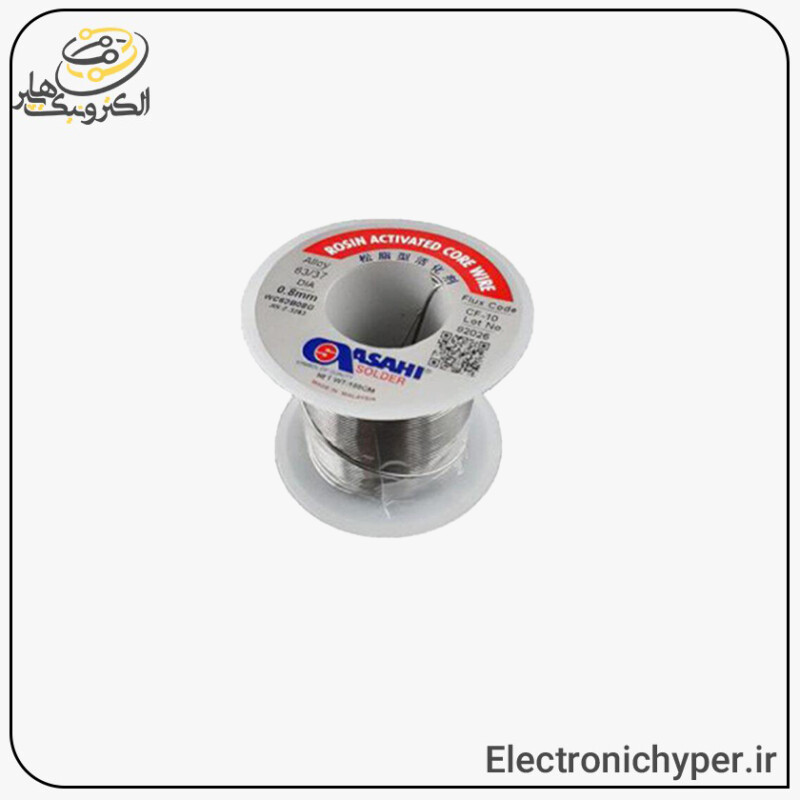 سیم لحیم آساهی 0.8 میلیمتر 100 گرم ASAHI