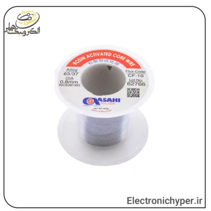 سیم لحیم 0.8 میلی متر 50 گرم آساهی ASAHI